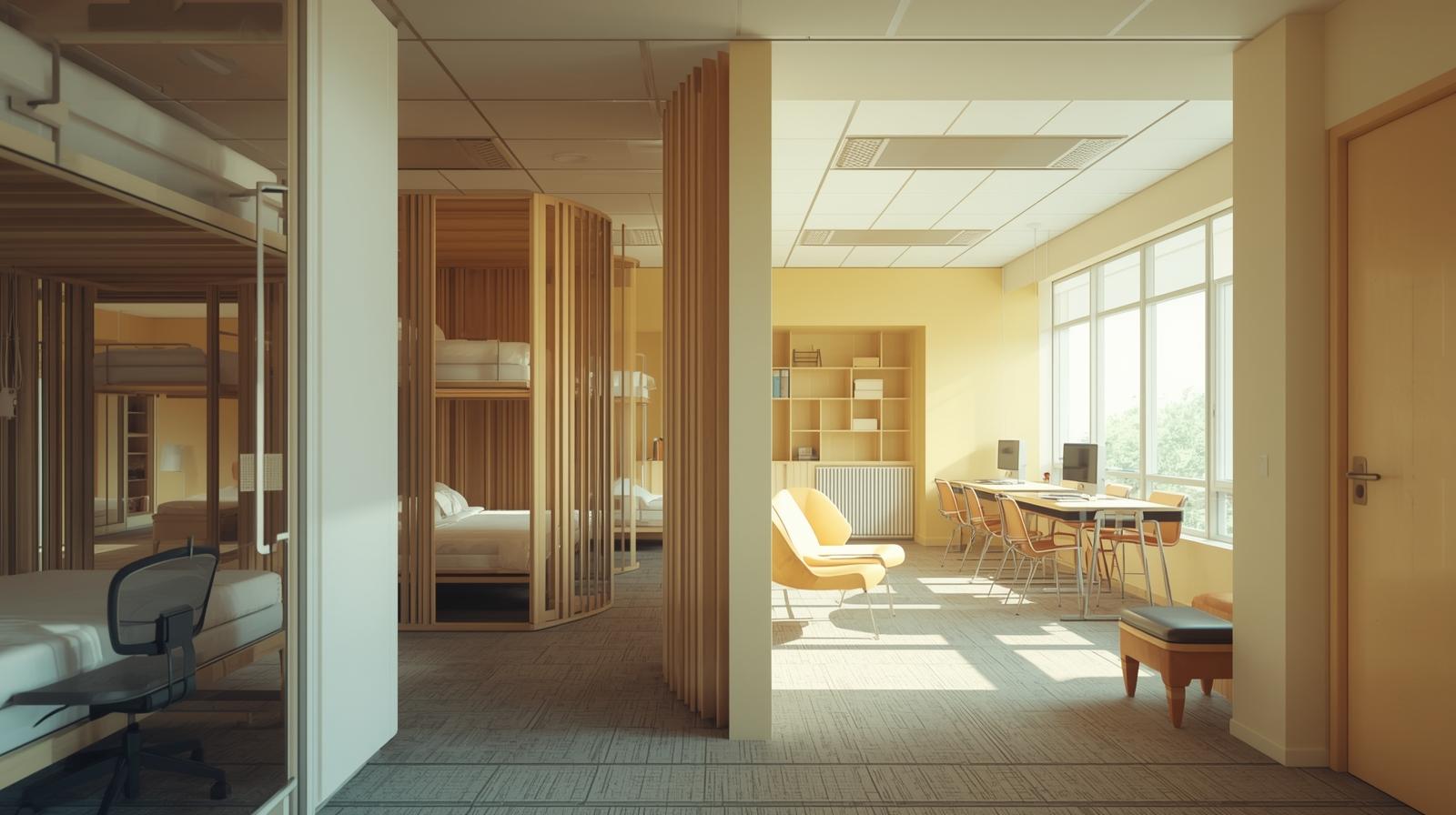 كيف تقيّم السكن والخدمات داخل المعهد؟