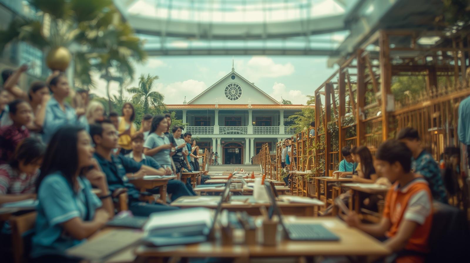 الحياة اليومية لطالب اللغة في الفلبين