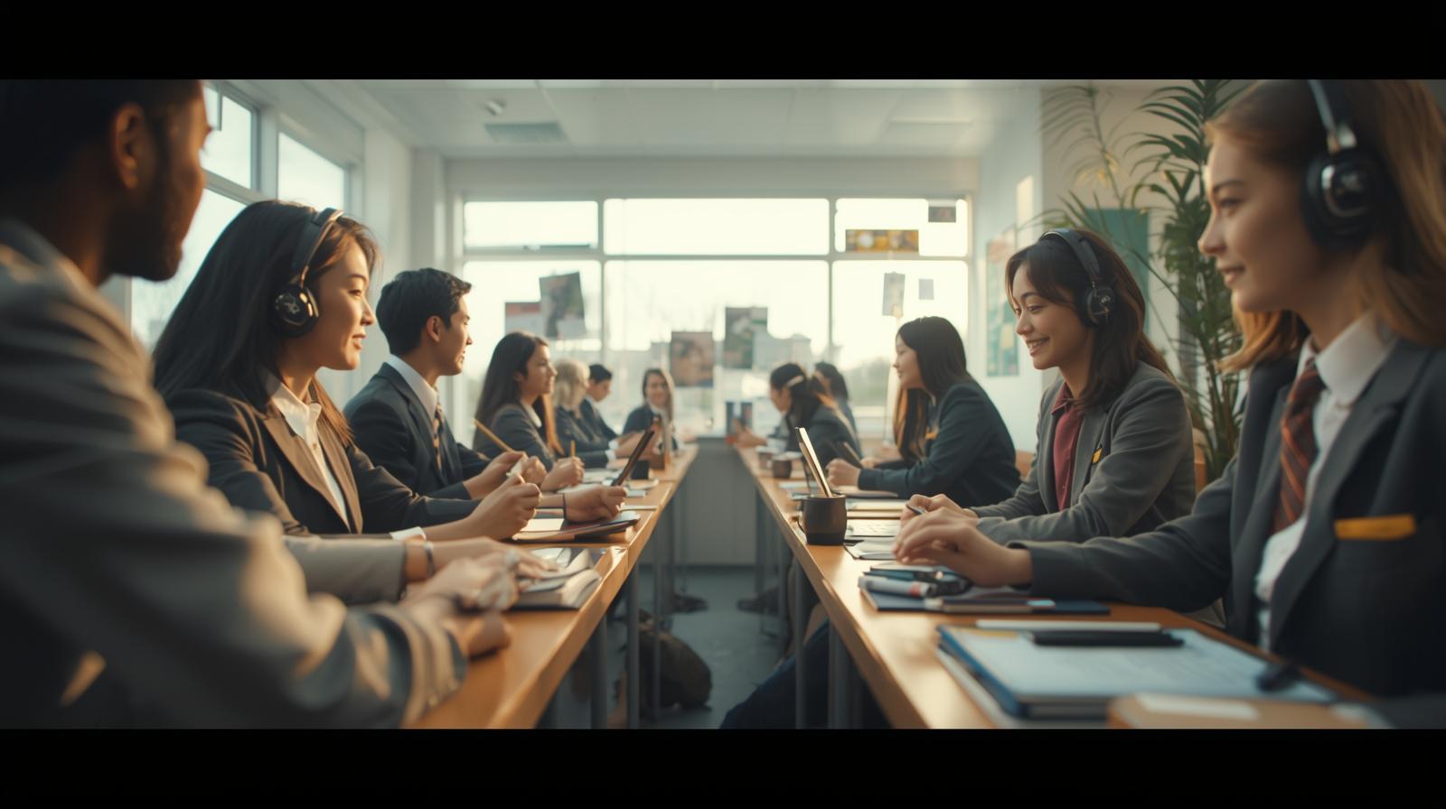 هل تنوع الجنسيات مهم عند اختيار المعهد؟